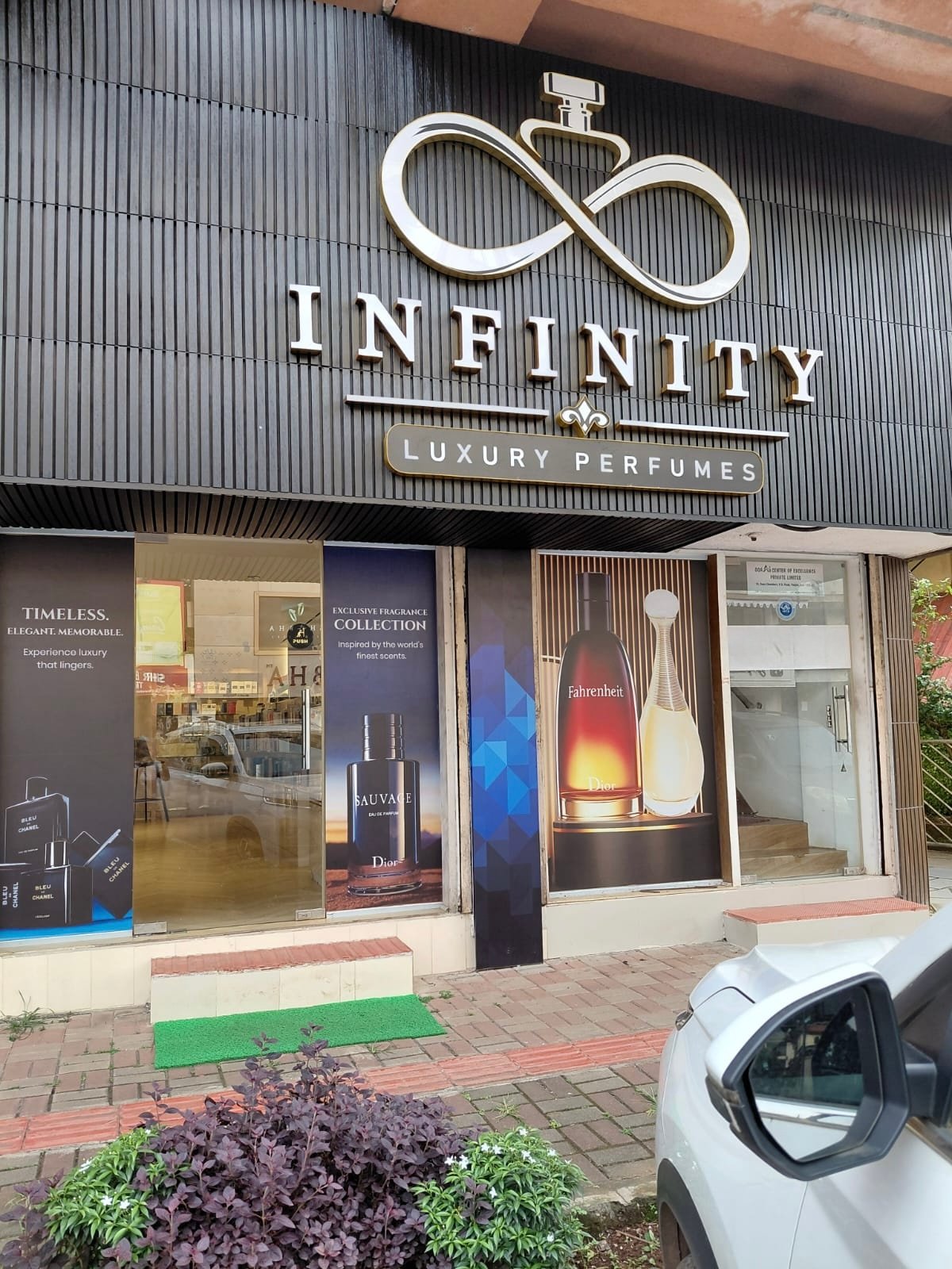 Infinity Perfumes storefront in Panjim